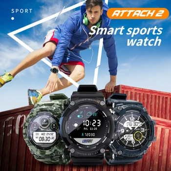 Smart Žiūrėti Fitness Tracker Širdies ritmo Monitorius Sporto Bluetooth IP68 Vandeniui Daugiafunkcinis Žiūrėti LOKMAT IŠPUOLIŲ 2