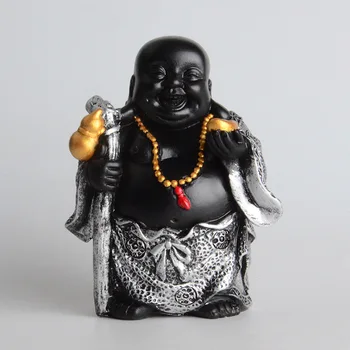 Smiley Maitrėjos Statula, Dervos modernArt Skulptūros, Amatų, Namų Fortuna Budos Statula Feng Shui Apdailos nemokamas pristatymas