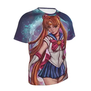 Spausdinti Sailor 2021 Vyrų ir moterų naują atsitiktinis trumparankoviai mados 3D atspausdintas gatvės tendencija įdomus visi aplink T-shirt
