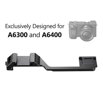 Studija Šalto Batų Adapteris Perkėlimo Plokštelės Aliuminio Lydinio Vlog Kameros Laikiklis Priedų Pakeitimo Sony A6300/A6400