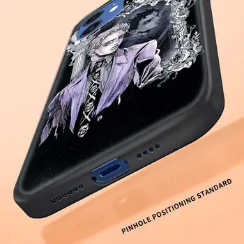 Telefono dėklas skirtas iPhone 7 8 11 12 Pro XS Max X XS XR ES 2020 12 Mini Plus Black Soft Shell 'Coque