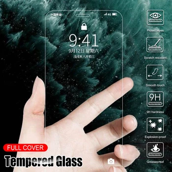Tinka Samsung Galaxy A51 20 Pastaba 10 S10 Lite S20 FE A32 A72 A52 A71 S21 Plius apsauginis stiklas 3 gabalus grūdintas stiklas
