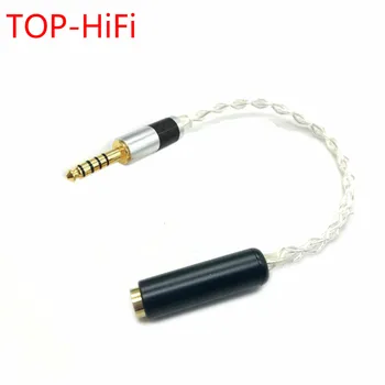TOP-HiFi 10cm 4.4 MM Subalansuotas Vyrų-2,5 mm Trrs Subalansuotas Moterų Kabelis, Ausinės, Audio Adapteris
