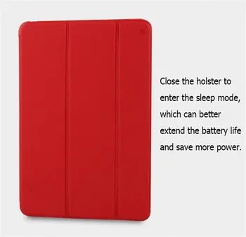 Ultra Plonas PU Odos Atveju iPad Mini 4 5 mini 1 2 3 Apsaugos Atveju Kriauklių E-knyga 