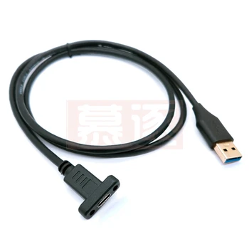 USB 3.1 C Tipo Moteris USB 3.0 Male Port Adapteris, Laidas USB-C Tipo Jungtis, Keitiklis 