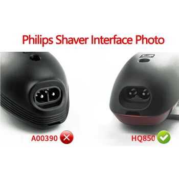 USB HQ8505 Įkroviklio Philips QC5120 QC5330 QC5335 QC5360 QC5115 QC5125 QC5130 QC5135 QG3322 QG3322/13 QG3380/16 Hair Clipper