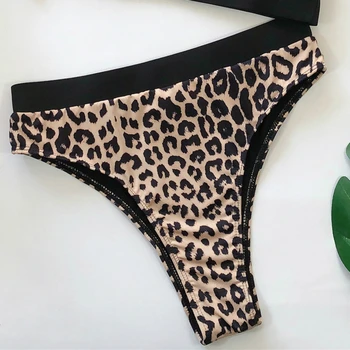 Vienos Peties Leopardas Spausdinti Bikini Moteris 2021 Naujas Padalinta Bikini Maudymosi Kostiumėlį Mados Vasaros Beach Boutique Drabužių