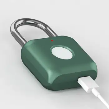 Youpin Smart pirštų Atspaudų Spynos Katytė USB Neperšlampami Elektroniniai pirštų Atspaudų Užrakinti Namų Anti-theft Bagažo Atveju Saugos Spynos