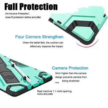 Šarvai Kritimo Atsparumo Case For Samsung Galaxy Tab S6 Lite 10.4 P610 P615 Tablet Case Cover