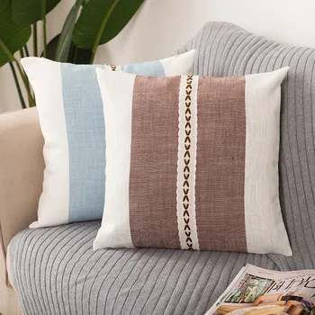 Šiuolaikinės paprasta poliesterio/medvilnės mišinys atitikimo spalvos pagalvėlių pagalvės, sofos pagalvėlių automobilių pagalvėlė padengti
