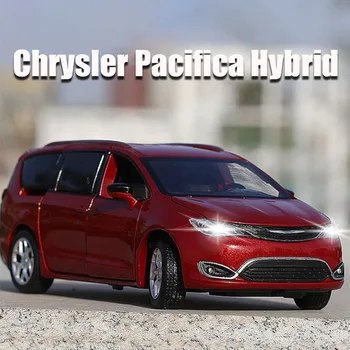 1:32 Chrysler Pacifica Hibridinių Automobilių Modelį Su Spaudimu Išgauto Lydinio Berniukams, Žaislų Automobiliai Diecasts & Žaislas Kolekcionuojamų Vaikams Automobilių Nemokamas Pristatymas
