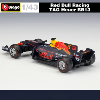 1:43 Mastelis Racing F1 Automobilį RB14&13 ir 12 