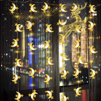 1,5 M LED Mėnulio Šviesos Grandinės, Žvaigždžių Pasakos Girlianda 