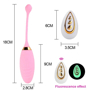 10 Greičio Suaugusiųjų sekso žaislai moteris studentų masturbacija pora dėvėti vibratorius šviesos nuotolinio valdymo vibruojantis kiaušinis analinis kaištis