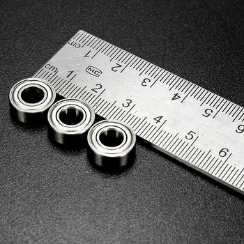10vnt 686ZZ Metalo Ekranuoti Rutulinis Guolis Miniatiūriniai Guolių giliais 6*13*5 mm