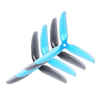 12 PCS / 6 Pairs HQProp Freestyle Prop 5X4.3X3V2S CW+CCW 5 Inch Propeller for FPV Racing RC Drone Quadcopter Multirotor