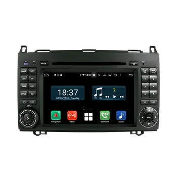 128G Android10 PX6 DSP BENZ A-W169 B-W245 Vito Automobilių DVD GPS Navigacijos Auto Radijas Stereo Vaizdo Daugiafunkcį CarPlay HeadUnit