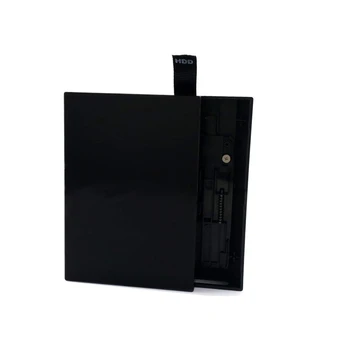 1Pcs xbox-360 Slim vidinio HDD kietojo disko atveju HDD korpusas juodas