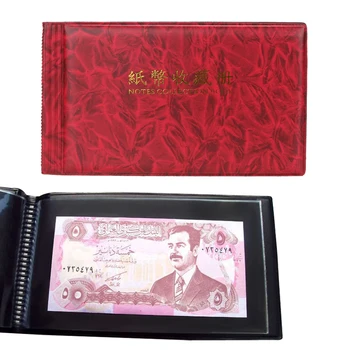 20 Puslapių, Popieriniai Pinigai Monetos Turėtojų Surinkimą Saugojimo Pinigus Denara Kišenės Albumą Knygos Rinkti