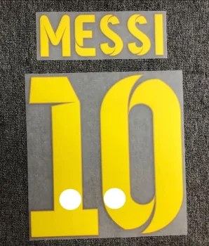 2012-2013 Nameset Messi Neymar JR Xavi Kamenis David Villa Nameset Spausdinimo Futbolo Pleistras Ženklelis