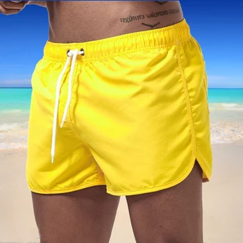 2021 m. Vasarą Prekės vyriški Maudymosi Šortai Paplūdimio Seksualus Plaukti Lagaminai Vyrų maudymosi kostiumėlį, Mažas Juosmens, Kvėpuojantis Paplūdimio Drabužiai Surf