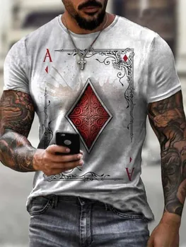 2021 vyrų ir moterų vasaros riteris tamplierius O-kaklo t-shirt vyrai mada atsitiktinis naujų technologijų riteris tamplierius streetwear Harajuku t-s