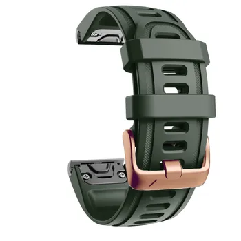 20mm Silikono Sporto Watchband Dirželis Garmin Fenix 5S 6S Pro 5S Plius 6S Žiūrėti Išleidimo Greitai Easyfit Riešo Juostos Apyrankę Correa