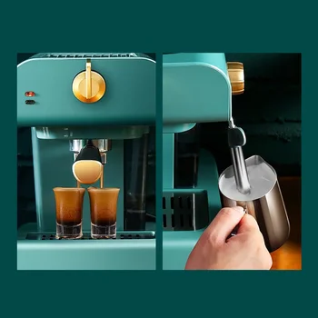220V, Automatinis Espresso Kavos virimo aparatas w/ Built-In Pieno Putų Cappuccino