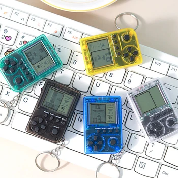26 Games Mini Classic Nostalgiškas Žaidimas Žaidimas Mašina Retro Konsolės Su Keychain Tetris Žaidimas Kišeniniais Žaidimų Žaidėjai Vaikų Vaikų Dovanų