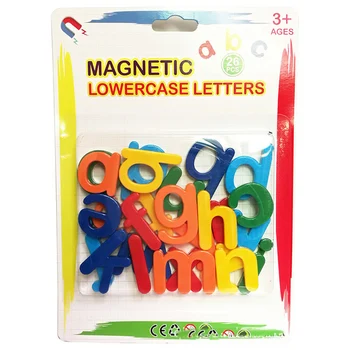 26pcs Magnetinio Mokymosi Abėcėlės Raides, Plastikiniai Šaldytuvas Lipdukai Vaikams Vaikams, kurie mokosi Rašybos, Skaičiavimo Švietimo Žaislai