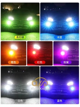 2VNT 7.5 W COB Automobilio LED Rūko žibintai H1 H3 Motociklo priekiniai Žibintai H4, H7, H11 9005 Flash Priešrūkinis Žibintas H16 880 881 H27