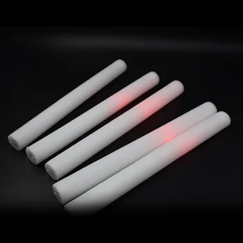 30pcs RGB LED Švyti Lazdos Apšvietimas, Putų Stick Spalvinga Mirksi Šalies Apdailos Vestuvių Koncertas Gimtadienio Individualų Logotipas