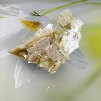 40-50g Natūralaus phlogo Nereguliarus Rūdos Mineralinių kristalų Akmens Mineralinė aukso žėručio Grubus Kvarco Mokymo Pavyzdys Perlas Papuošalai