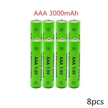 4~20PCS 1,5 V AAA baterija 3000mAh akumuliatorius NI-MH 1,5 V AAA baterijos Laikrodžiai, pelės, kompiuterių, žaislų, apie+nemokamas pristatymas