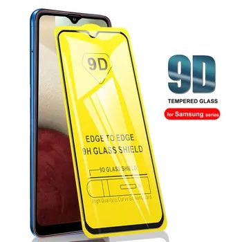 5vnt 9D Stiklo Samsung Galaxy A12 5G Apsauginis Stiklas Samsung A12 A10 A20 A30 A50 A31 A41 A21S M31 M51 Screen Protector