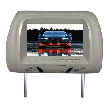 80%KARŠTO TL7M Galinės Sėdynės Pramogų LED LCD Ekranas Universali 7-colių HD Automobilio Pagalvėlės Ekranas Grotuvo Automobilio Multimedia Player