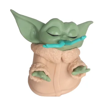 8CM Star Wars Švyti Yoda Kūdikių Christmast Veiksmų Skaičius, Žaislai Yoda Pav Žaislų Meistras Yoda Figuras Lėlės Žaislas Dovanos Vaikams