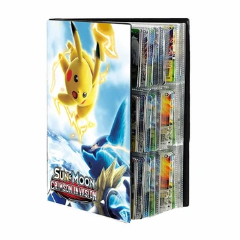 9 Kišenėje Pokemon 432 Kortelių Albumas Surinkimo Knygos Žaisti Žaidimą Aplanką Rodyti Anime Livre 