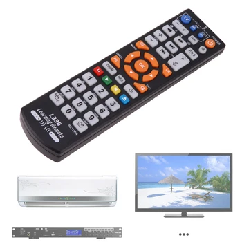 ALLOYSEED Universalus Smart infraraudonųjų SPINDULIŲ Nuotolinio Valdymo pultas su sužinokite funkciją TV STB DVD, SAT, DVB HIFI TV BOX, L336