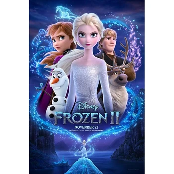 Anime Plakatai Disney Animacinių filmų Užšaldyti Elsa Karalienė Drobės Tapybos Sienos Meno Plakatas Spaudinių Office Picture už Kambarį Apdaila