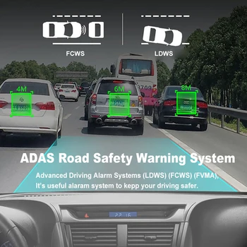 Anstar F800 Automobilių DVR Android 4G Galinio vaizdo Kamera HD 10 colių Full IPS Jutiklinį Ekraną Brūkšnys Cam GPS Navi ADAS Dual Lens Car Camera