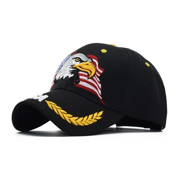 Beisbolo Kepurė Vyrams Taktinių Kariuomenės Medvilnės Karinės Siuvinėjimo Tėtis Skrybėlę JAV, Amerikos Vėliava JAV Unisex Hip-Hop Skrybėlę Sporto Kepurės Skrybėlės