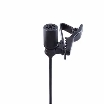 BOYA BY-M1 3.5 mm Kondensatoriaus Lavalier Clip-on Mikrofonas Telefono vaizdo Kamera, vaizdo Kameros VNT