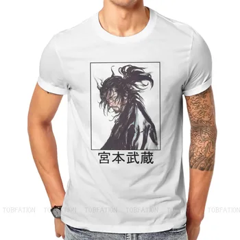 Cool Samurajus Unikalius Marškinėlius Vagabond Miyamoto Musashi Sasaki Kojiro Manga Atsitiktinis Plius Dydis Marškinėliai Vasaros marškinėliai Suaugusiems