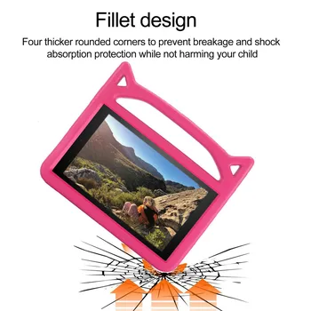 Gaisro Hd 10 Kids Tablet Edition Atvejais Apima Pastatytas Laikiklis Ir Rankena Aukštos Kokybės Planšetinį Kompiuterį Apsaugos Priedai