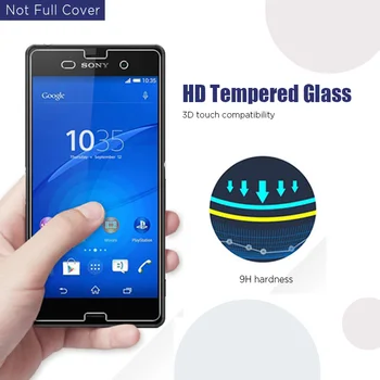 Grūdintas Screen Protector, Sony XA Ultra XA1 Plius Xperia 10 Plus Stiklo Plėvelė Sony XZ XZS XZ1 Kompaktiškas XZ2 Premium Stiklas