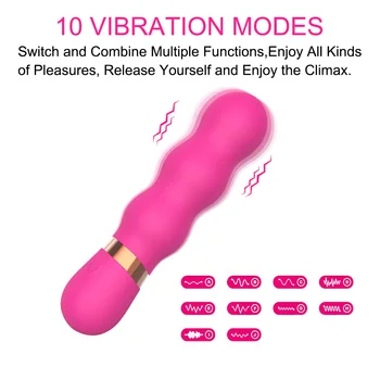 IKOKY AV Stick Dildo Vibratorius G Spot Massager Kulka Vibratorius Klitorio Stimuliatorius Sex Parduotuvė, Sekso Žaislai Moterims