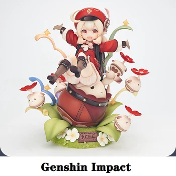 Išankstinio Pardavimo: Kibirkštis Riteris Klee 1:7 Statiškas Paveikslas Žaidimas Genshin Poveikio Cosplay Apdailos Anime Projekto Šoktelėti Bomba ABS&PVC Lėlės