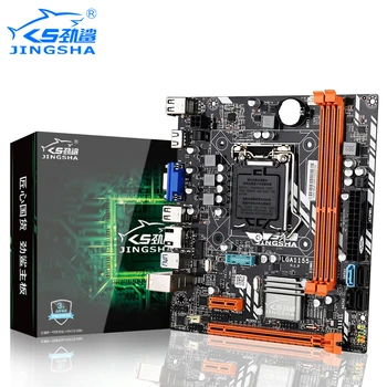 Jingsha pagrindine Plokšte B75M lga1155 MATX Paremti LGA 1155 CPU Core I5-3450 I5-3470 USB 3.0 SATA3.0