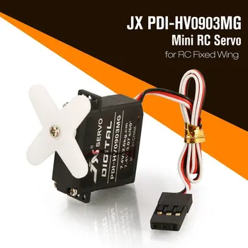 JX PDI-HV0903MG Mini Vairo Sukimo momentas Skaitmeninis Metal Gear Core Servo RC Fiksuoto Sparno Lėktuvo RC Drone
